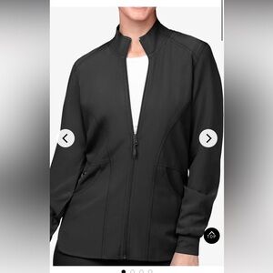 Ava Therese by Zavate Black Scrub Jacket Size Medium